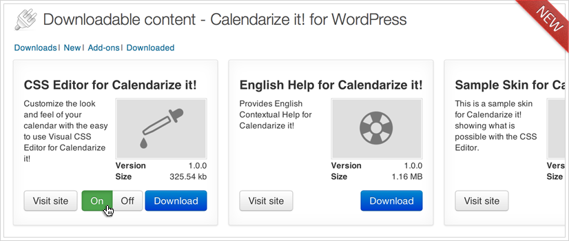 Calendarize it! Downloadable Content