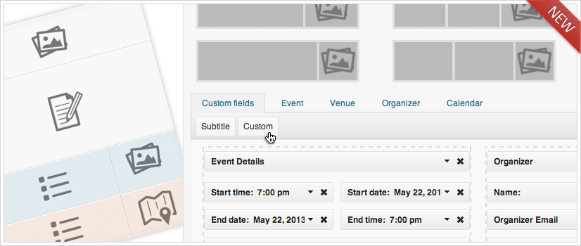 Calendarize it! Event and Venue Box Layout