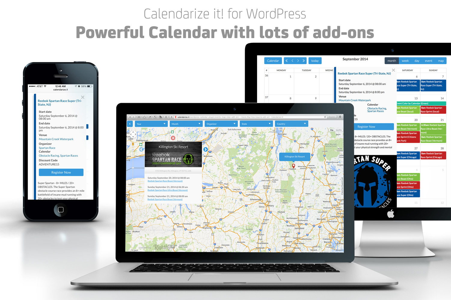 Calendarize it! a powerful WordPress Calendar plugin.