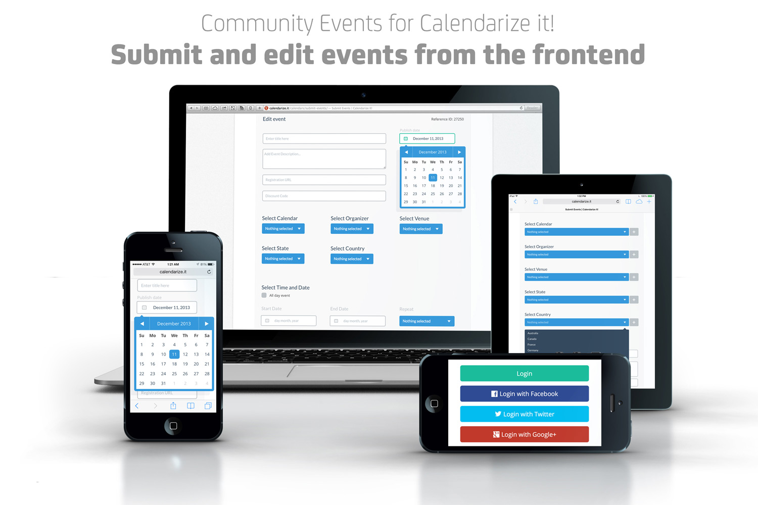 Calendarize it! a powerful WordPress Calendar plugin.