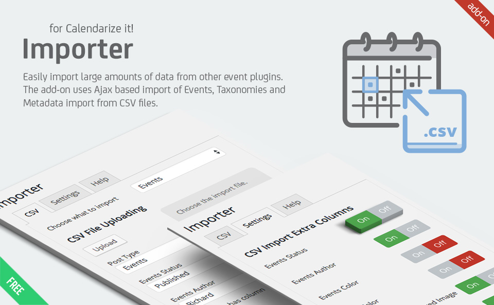 Importer for Calendarize it! Calendarize it!