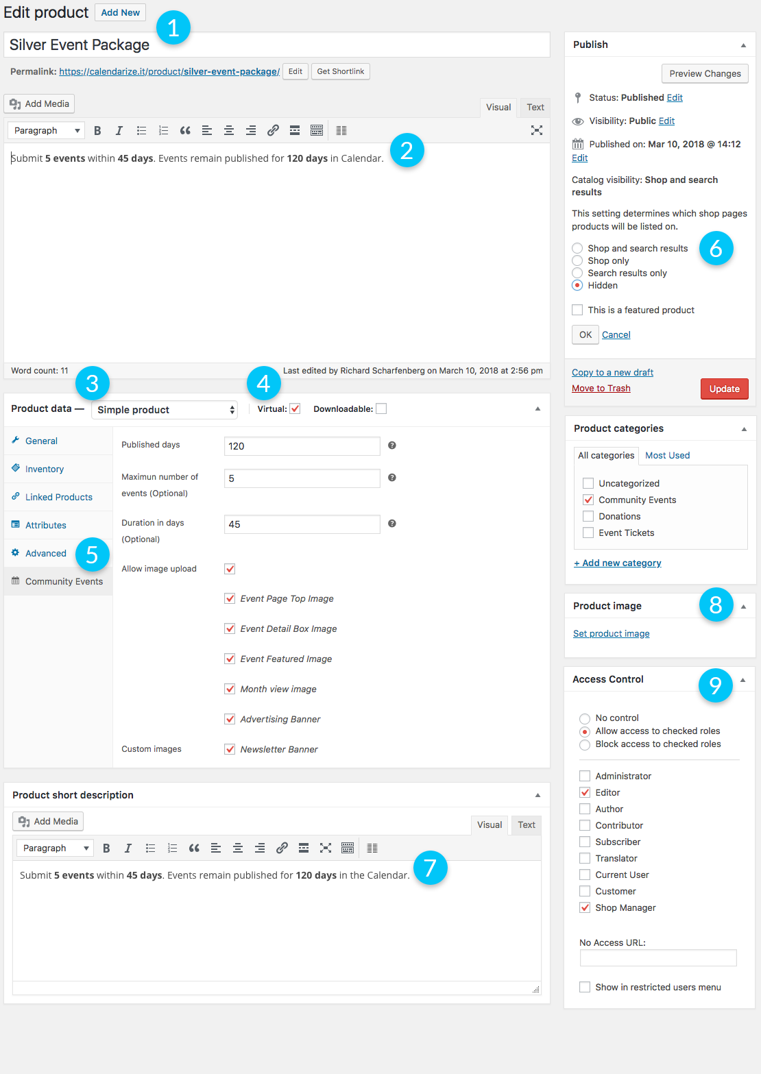 Payment Options WooCommerce - Create Product